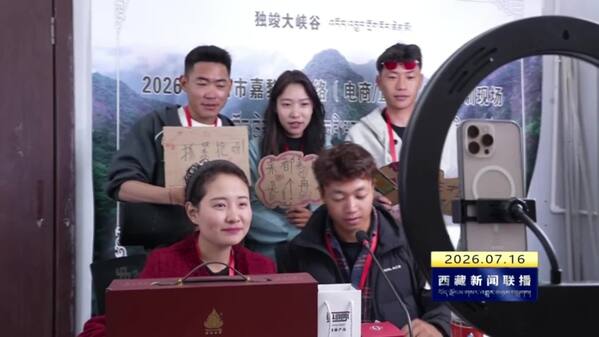 嘉黎县开展网络电商直播订单式专项技能培训
