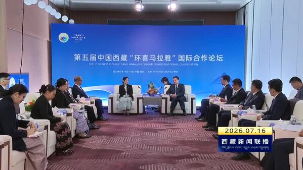 王君正会见出席第五届中国西藏“环喜马拉雅” 国际合作论坛的外国政要