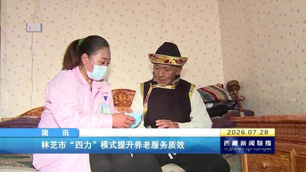 林芝市“四力”模式提升养老服务质效