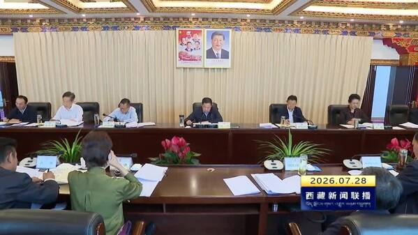 西藏自治区政协召开党组会议暨理论学习中心组学习会