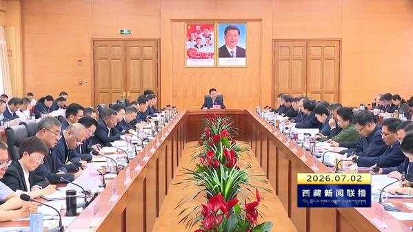 王君正主持召开西藏自治区党委常委会会议深入学习习近平党建思想