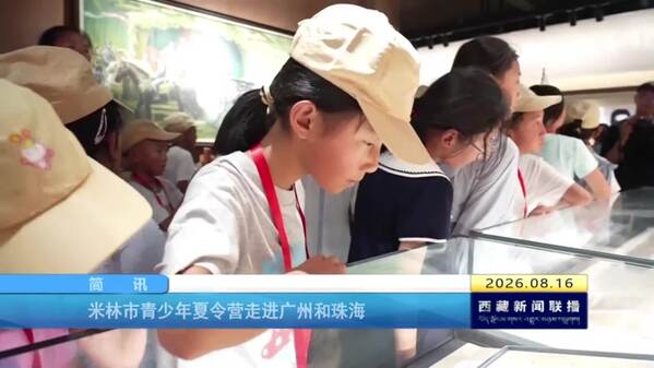 米林市青少年夏令营走进广州和珠海