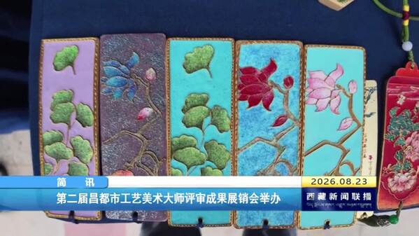 第二届昌都市工艺美术大师评审成果展销会举办
