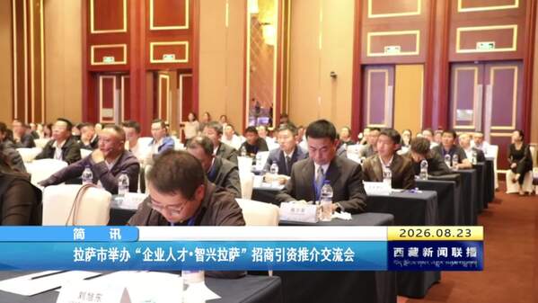 拉萨市举办“企业人才·智兴拉萨”招商引资推介交流会