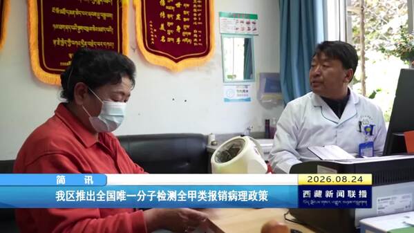西藏自治区推出全国唯一分子检测全甲类报销病理政策