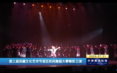 第三届西藏文化艺术节县区民间舞蹈大赛精彩上演