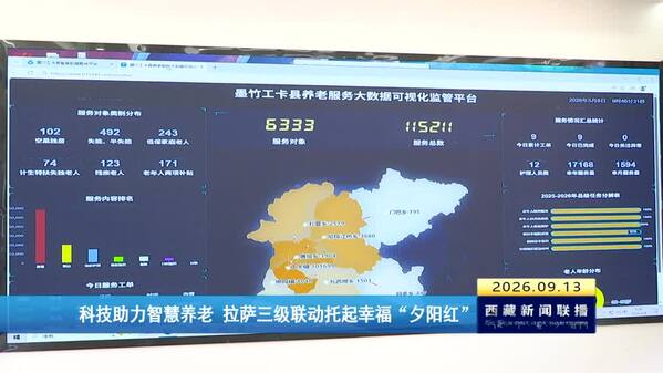 拉萨三级联动托起幸福“夕阳红”