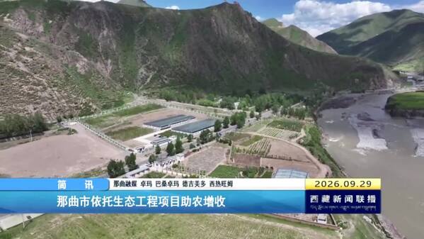 那曲市依托生态工程项目助农增收