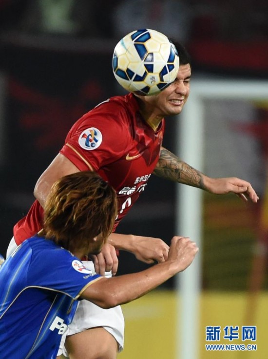 黄博文世界波郑智建功 广州恒大逆转战胜大阪