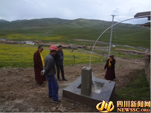 积极筹集资金 大力解决寺庙安全饮水问题