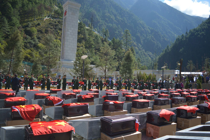 缅怀先烈 铭记历史 林芝市察隅县英雄坡纪念园