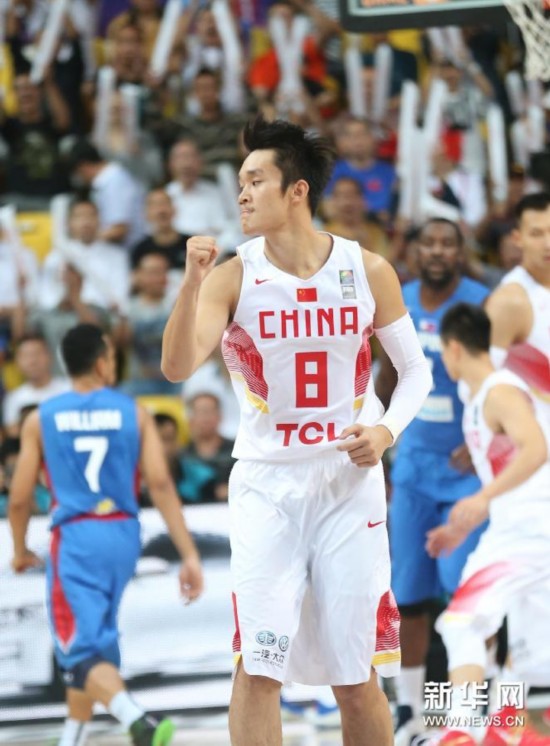 中国男篮第16次夺亚锦赛冠军 获里约奥运会入
