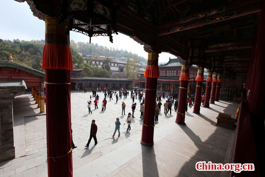 Ta'er Temple in Qinghai Province