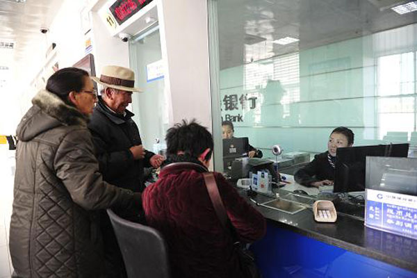 Tibet has lowest non-performing loan rates