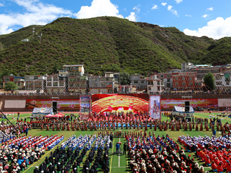 西藏昌都首届三江茶马文化艺术节开幕