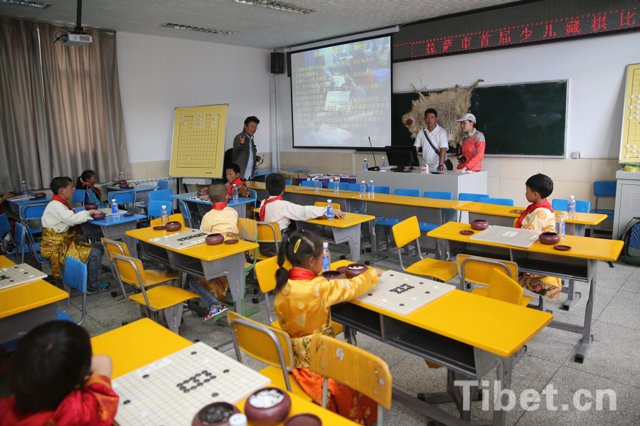 1st Children’s Tibetan Chess Competition held in Lhasa