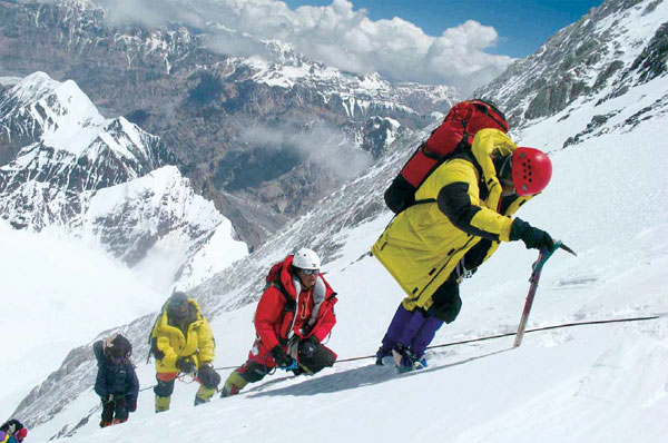 Mountaineering school hits new heights
