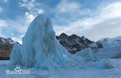 Five giant hanging glaciers discovered on Bujia Mountain