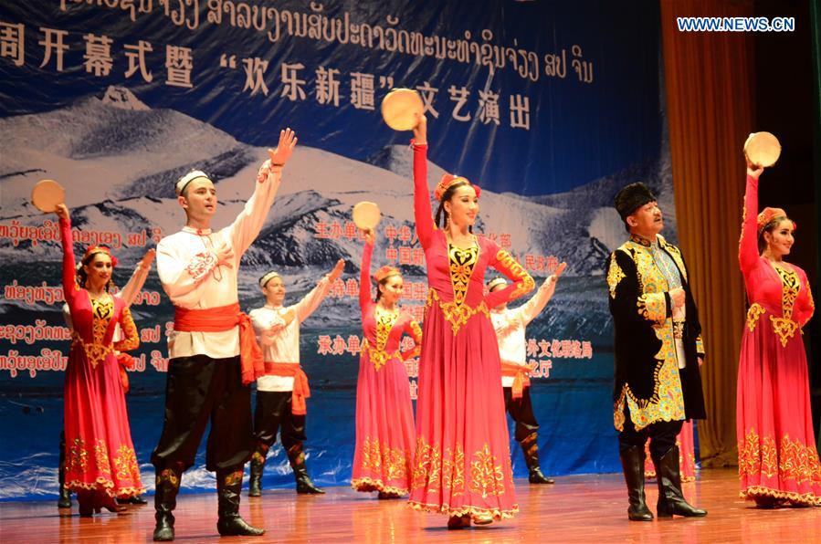 China's Xinjiang Culture Week opens in Laos