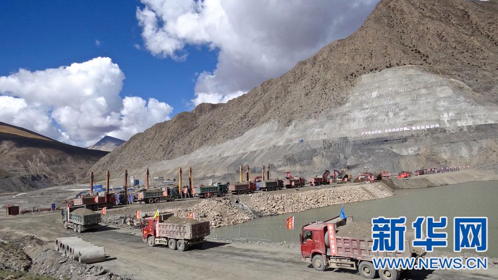 Tibet dams river for its costliest hydro project