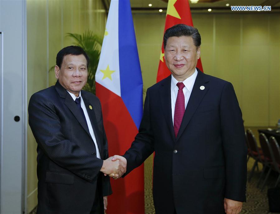 Xi, Duterte agree to further improve ties, boost cooperation