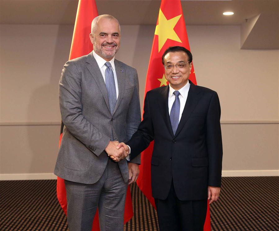 Chinese premier meets Albanian, Slovenian, Macedonian PMs to boost cooperation