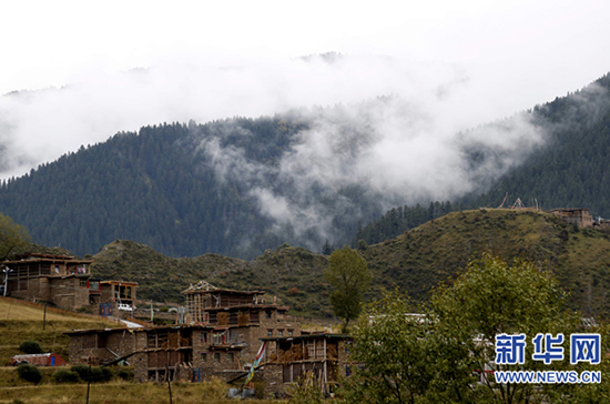 The Tibetan Watchtower in Qinghai