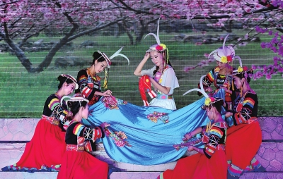 原生态音乐舞蹈剧《池哥昼》精彩演绎白马藏族民俗风情