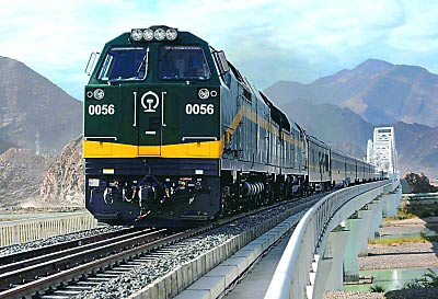 Passenger train to link Tibet, northeastern province