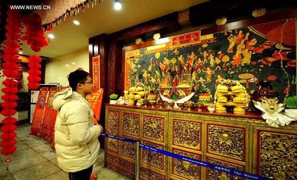 Cultural exhibition opens at Tibet Museum in Lhasa