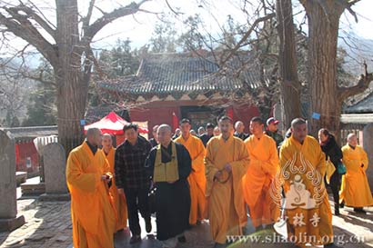 日本佛教曹洞宗参拜团参访少林寺