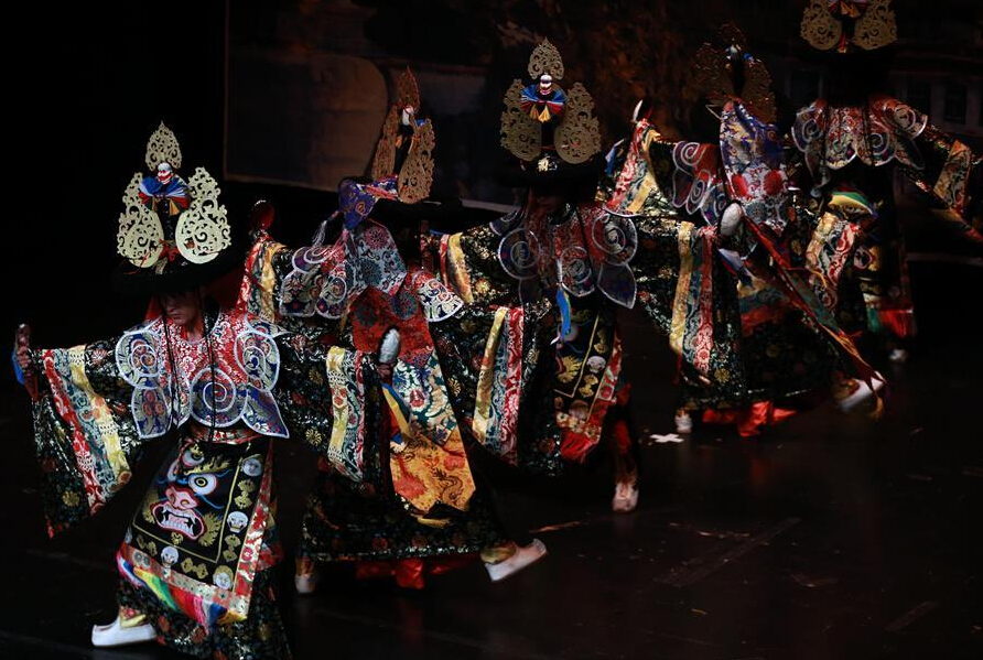 Tibetan folk artists perform gala in Bad Homburg, Germany