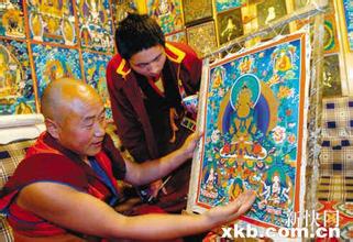 Tibet boasts 3,000 Thangka painters   