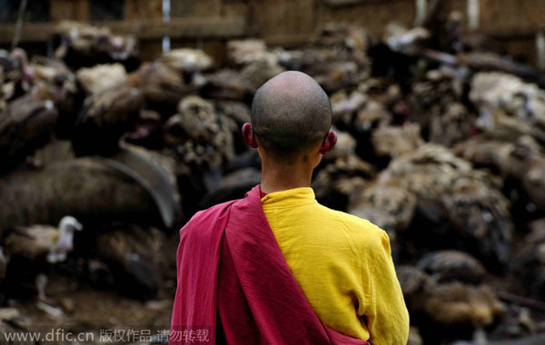 Tibet to invest 75-mln-USD on sky burial sites protection