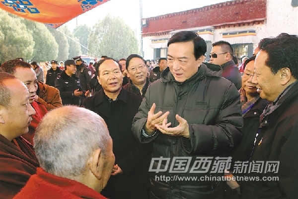 Tibet Party Secretary Chen Quanguo: monks, nuns are citizens, friends, relatives 