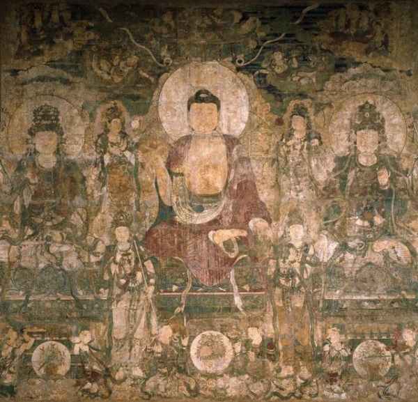 山西和尚1600大洋卖掉壁画 美国把碎片拼成震