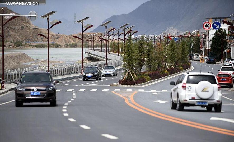 Ancient Lhasa city turns modern after Tibet's peaceful liberation