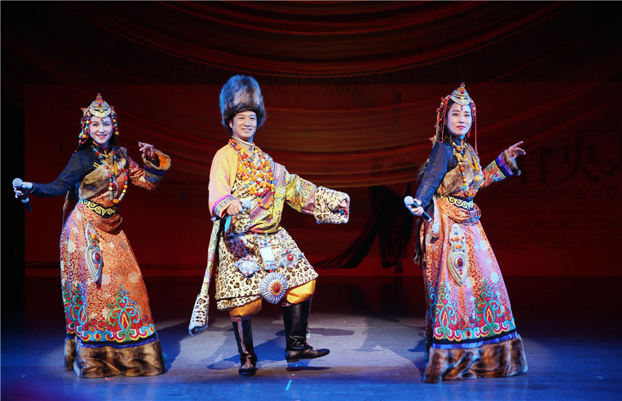 Dance drama 'Tsangyang Gyatso' relaunches at arts festival in Beijing