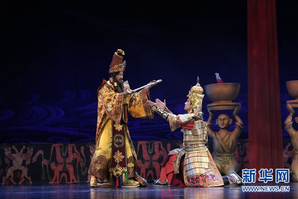 Tibetan Opera “Songtsen Gampo” debuts in Qinghai