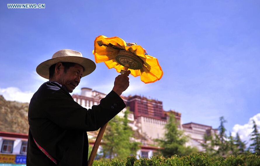 Saga Dawa Festival celebrated in China's Tibet