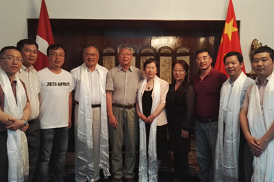 China's Tibetan cultural delegation visits Denmark