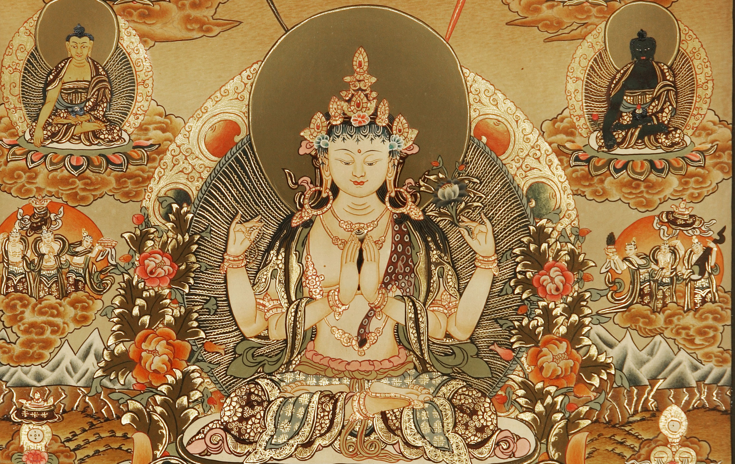 Ways of appraising Tibetan Thangka art