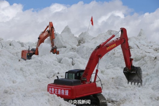  Tibet acalanche confirmed as glacier slide