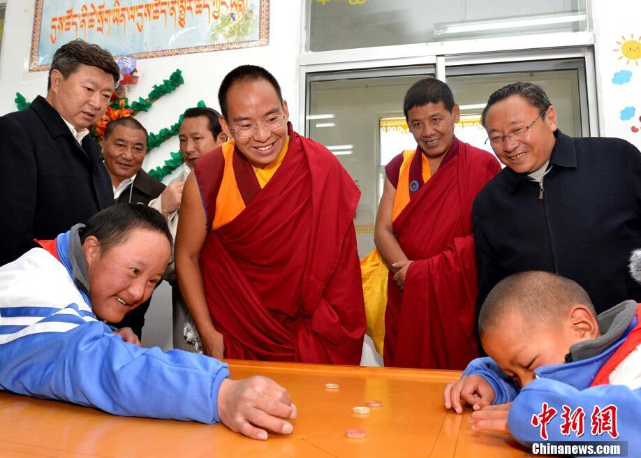 Panchen Lama conducts research in Nagqu