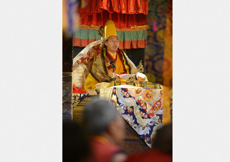 11th Panchen Lama visits Nagqu in China's Tibet