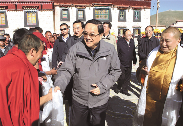俞正声三次进藏 最关心哪四个问题?_时政法律