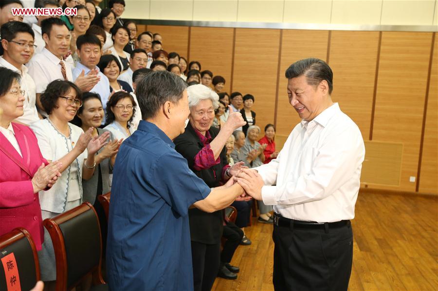 President Xi calls for education equality when visiting school