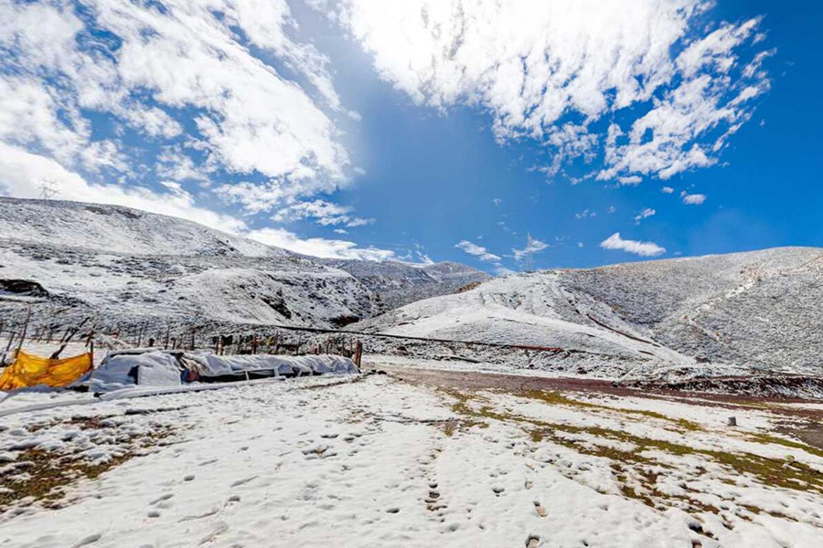 VR图片|川藏中线上的雪景比韩剧还唯美