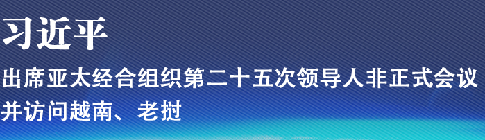 習近平出席亞太經合組織第二十五次領導人非正式會議并訪問越南、老撾