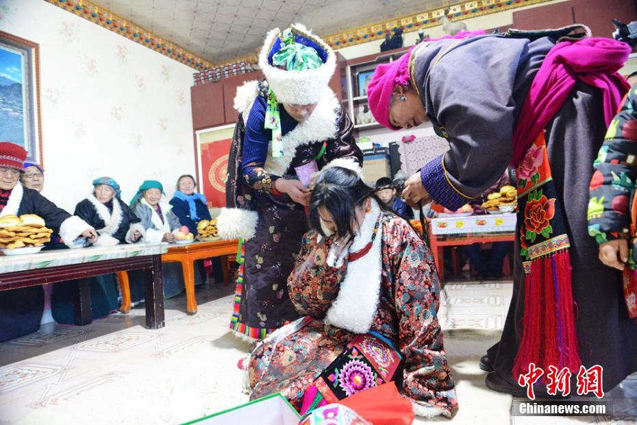 'Tibetan wedding' in the Qilian Mountains, Gansu